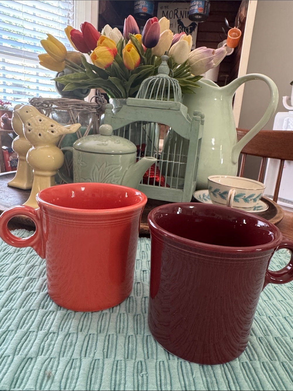 Set of 2 Fiesta Ware Classic Mugs